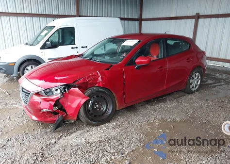 2014 Mazda Mazda3 I Sport из США, поврежденный, VIN 3MZBM1K75EM109049